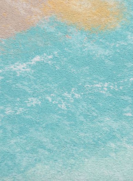 Painel de parede desenhos possíveis i menta e laranja