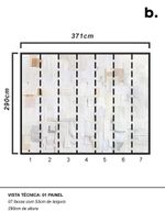 Painel-de-parede-colagem-papeis-brancos-branco