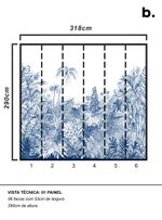 Painel-de-parede-mata-atlantica-azul
