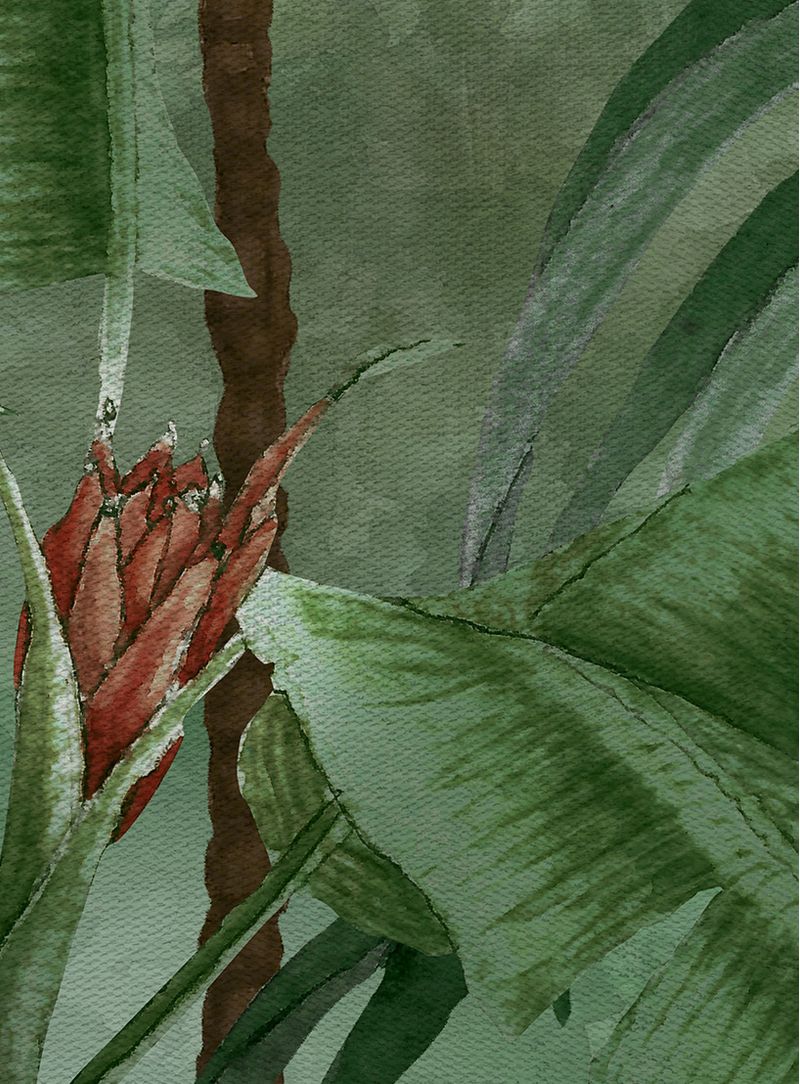Painel-de-parede-selva-verde-azulado