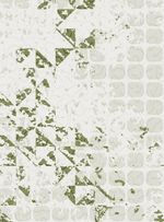 Painel-de-parede-sobreposicao-fractal-bege-e-verde