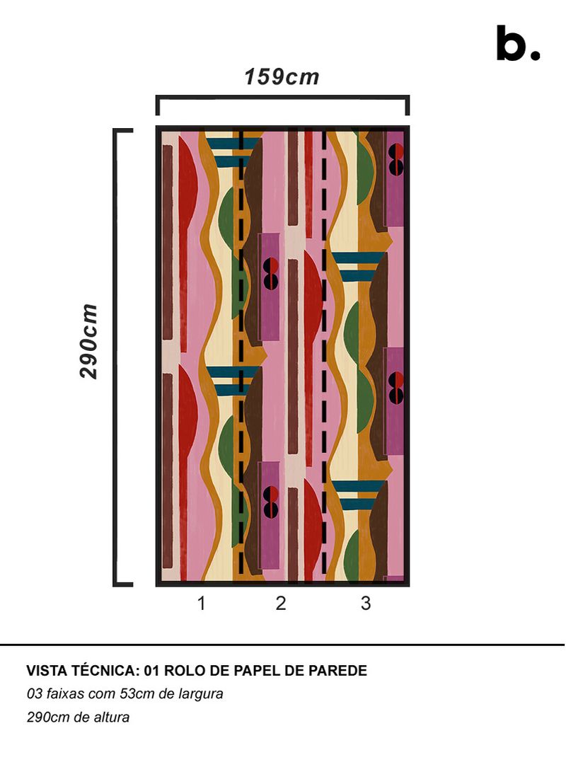 Papel-de-parede-estrutura-rosa-e-vermelo
