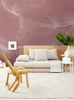 Painel-de-parede-linhas-espaciais-rosa