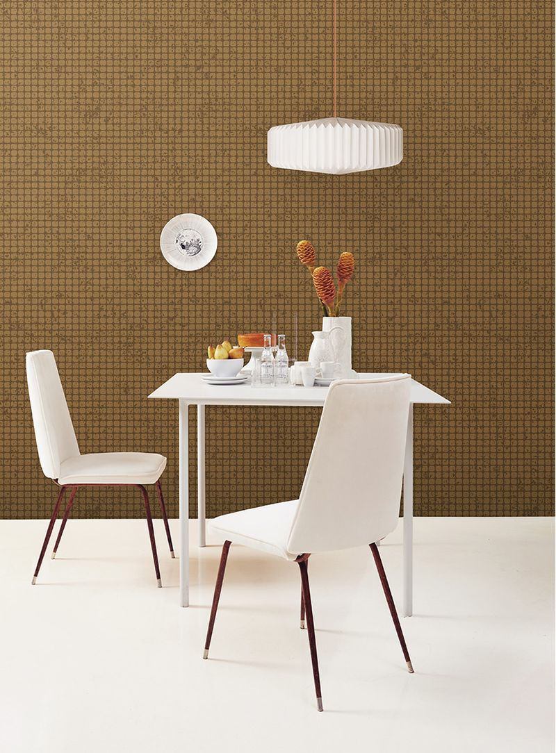 Painel-de-parede-fractal-natural-amarelo-e-marrom