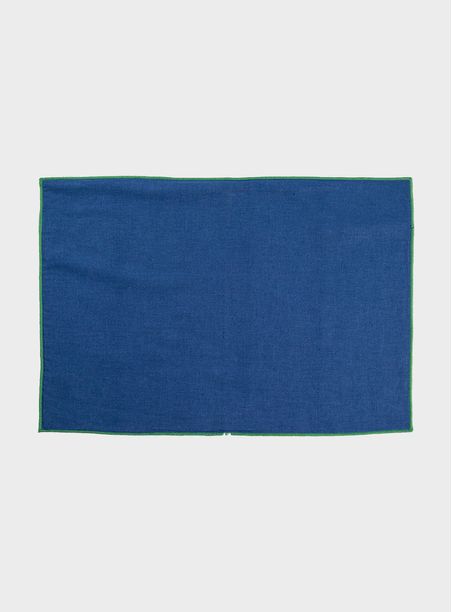 Jogo Americano Azul e Verde
