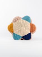Almofada-croche-flor