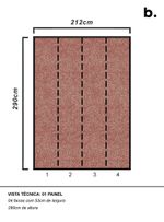 Painel-de-parede-turing-vermelho-e-bege