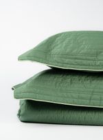 Colcha-Matelasse-lisa-verde