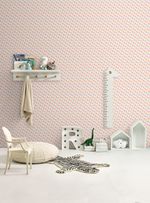 Papel-de-parede-escada-amarelo-e-rosa