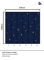 Painel-de-parede-noite-estrelada-azul-e-dourado