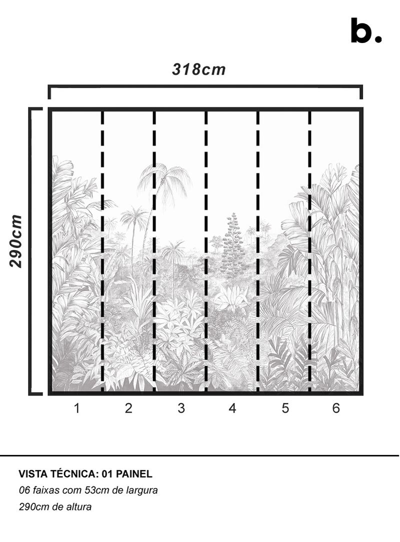 Painel-de-parede-mata-atlantica-cinza