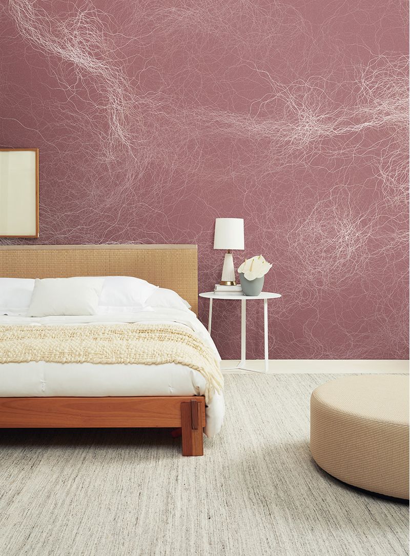 Painel-de-parede-linhas-espaciais-rosa