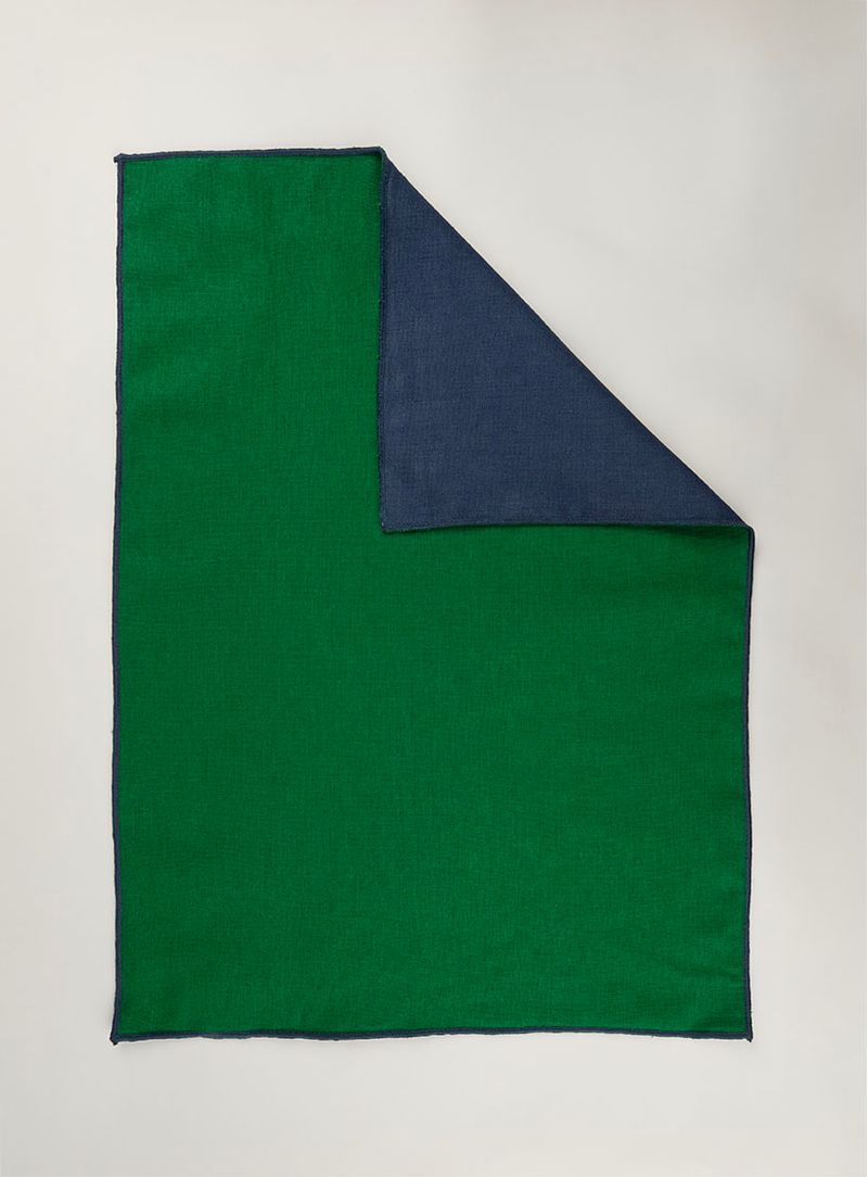Jogo Americano Verde e Azul