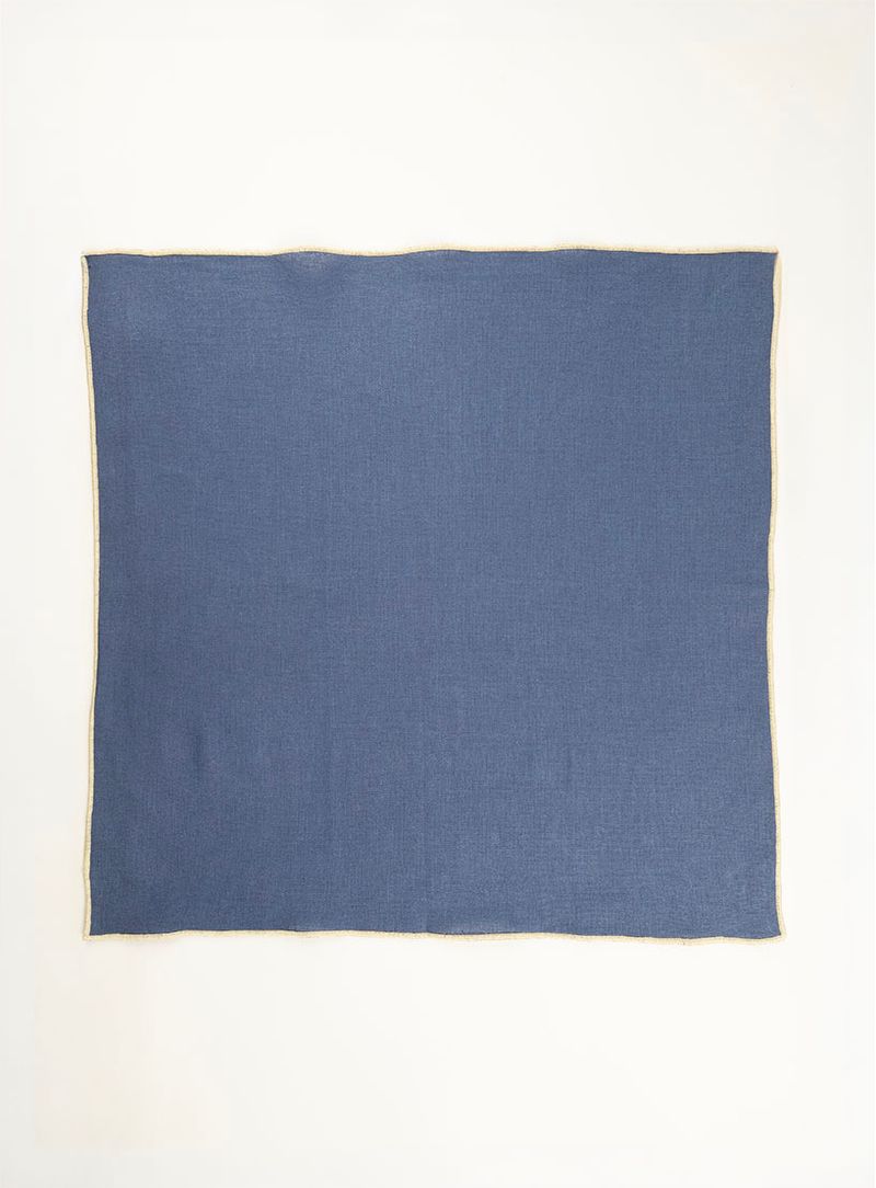Guardanapo Azul e Bege