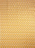 Tecido-Jacquard-Rafia-Penas-ocre--Dublado-