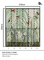 Painel-de-parede-lembrancas-da-janela-verde