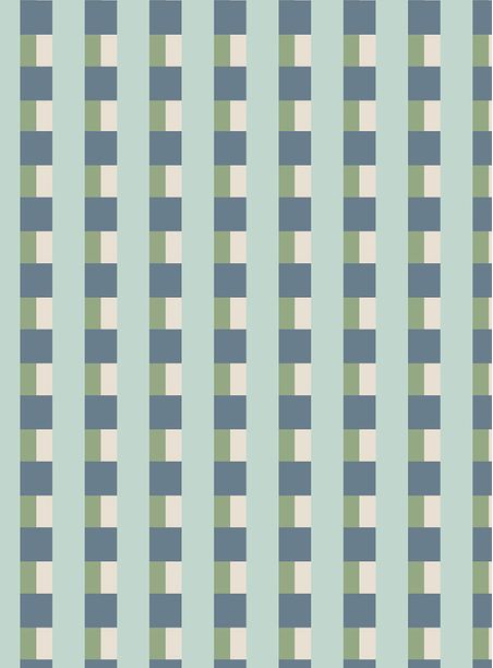 Papel de parede treliça azul