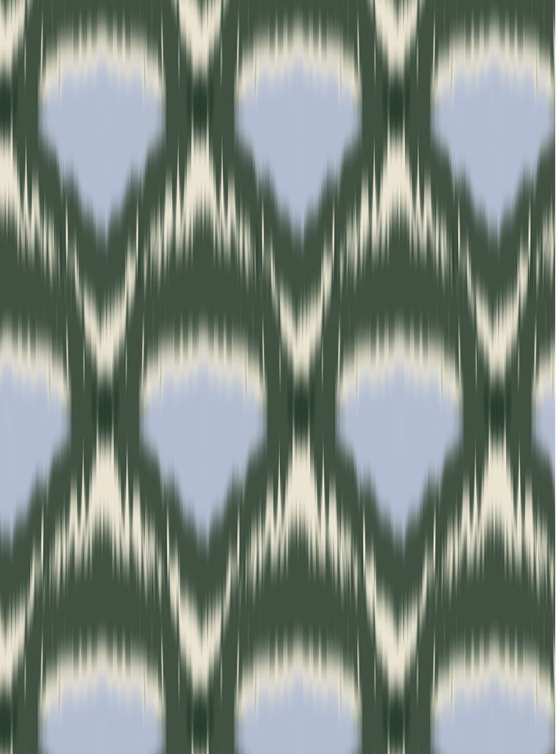 Papel-de-parede-penas-verde-e-azul