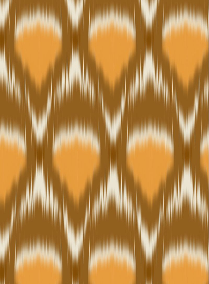 Papel-de-parede-penas-ocre-e-amarelo