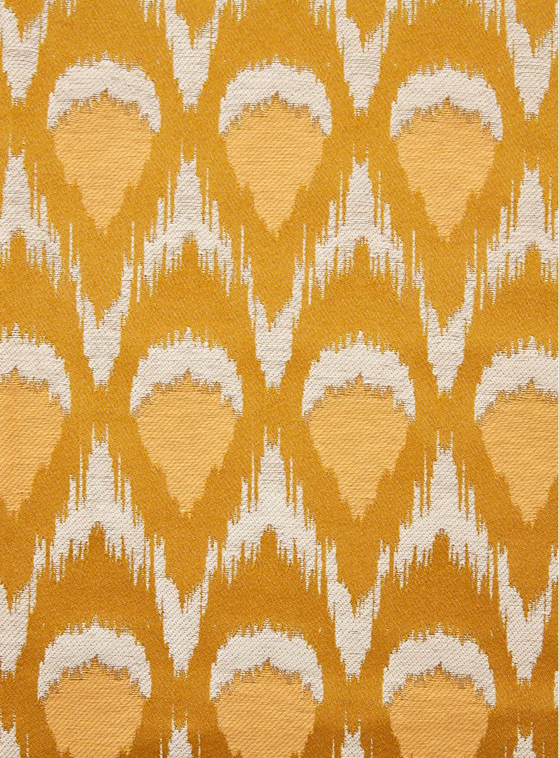Tecido-Jacquard-Rafia-Penas-ocre--Dublado-