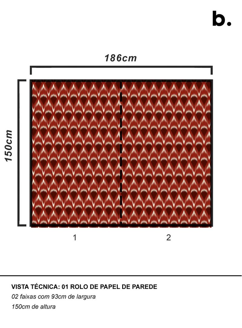Papel-de-parede-penas-vermelho