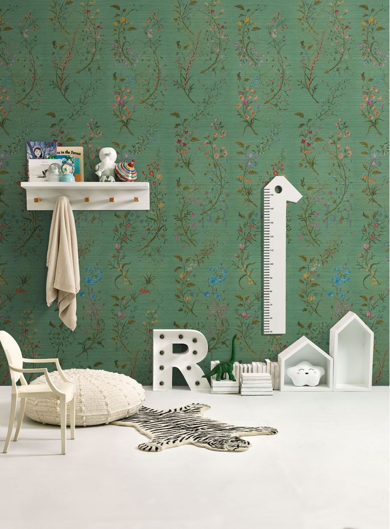 Papel-de-parede-jardim-botanico-fundo-verde