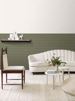 Papel-de-parede-floral-mini-verde-e-amareo
