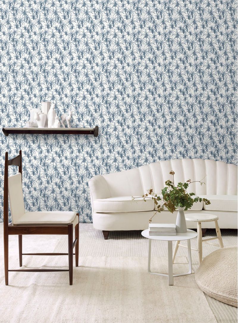 Papel-de-parede-coqueiro-azul-marinho
