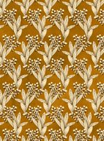 Papel-de-parede-floralzinho-mostarda