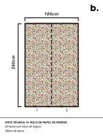 Papel-de-parede-floral-botanico-colorido