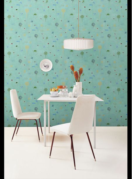 Papel de parede passeio na parnaíba fundo verde