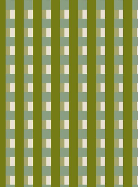 Papel de parede treliça verde