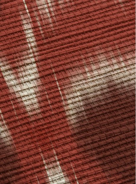 Papel de parede penas vermelho