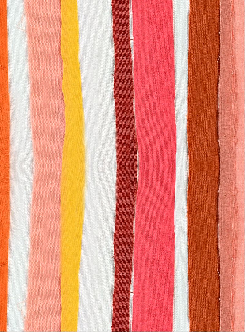 Papel-de-parede-listra-manual-rosa-e-laranja