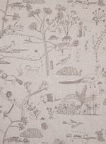 Tecido-Jacquard-Animais-Cerrado-Marrom