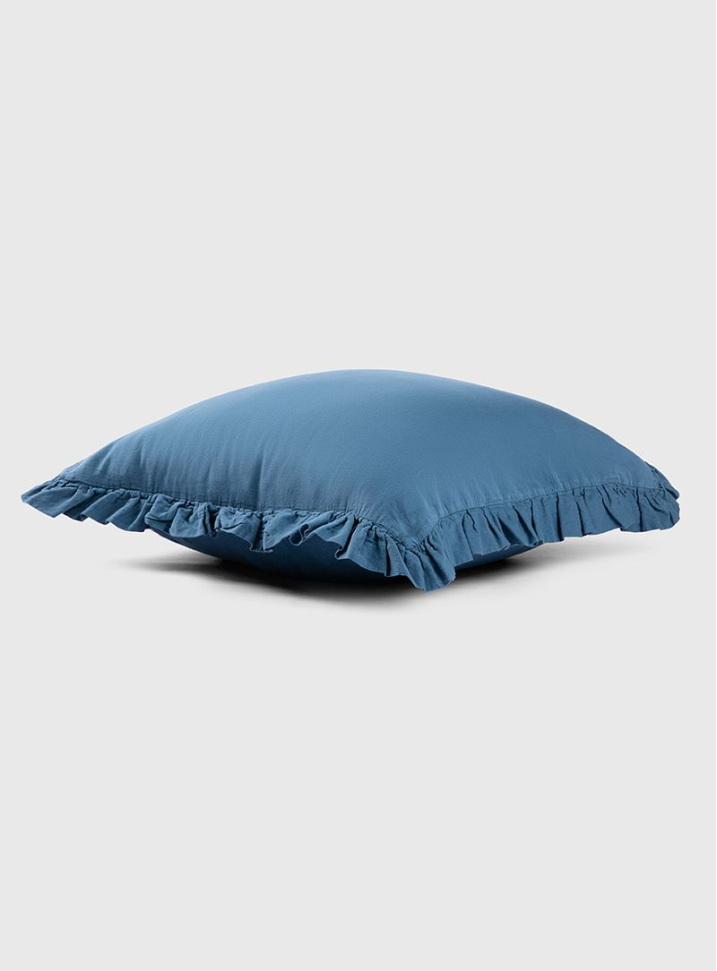 Almofada  orgânica 300 azul escuro