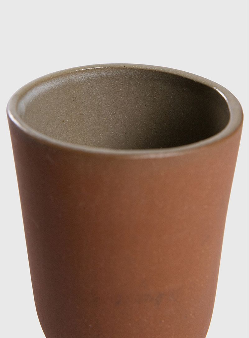 Copo Porcelana Fundo Oval M