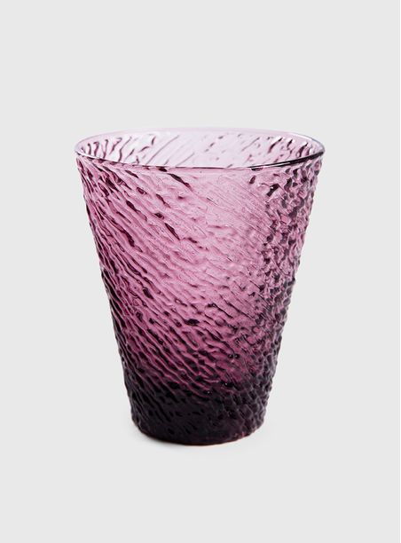 Copo de vidro ametista 300 ml