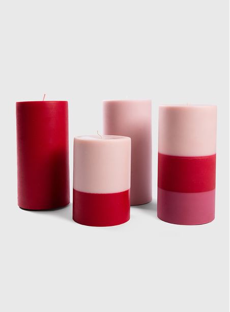 Vela Cilíndrica Unicor Vermelho