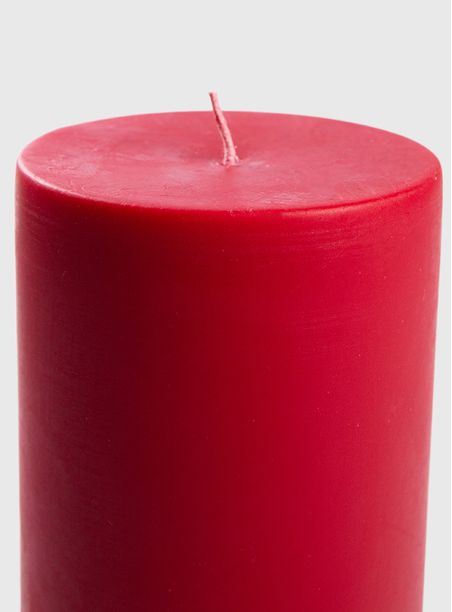 Vela Cilíndrica Unicor Vermelho