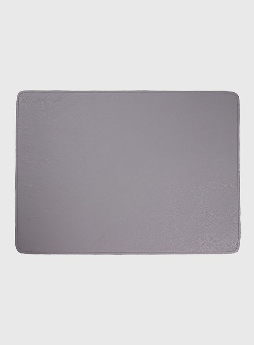 Jogo Americano de Couro Dupla Face Zinco