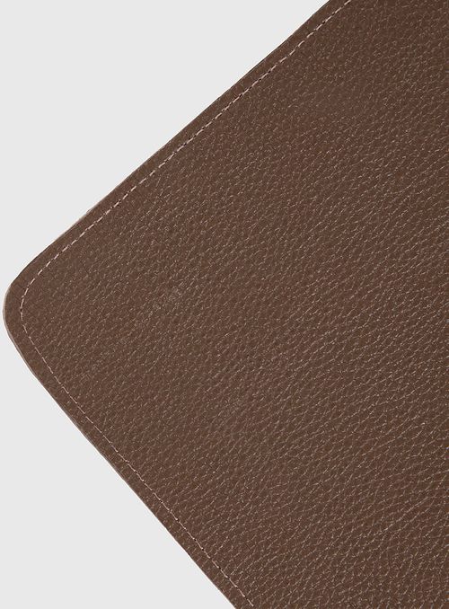 Jogo Americano de Couro Dupla Face Argila