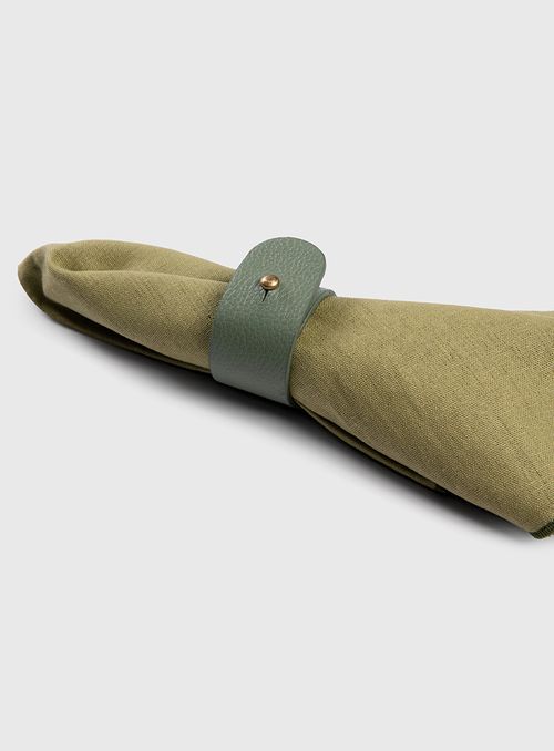 Porta-guardanapo de Couro Amazônia