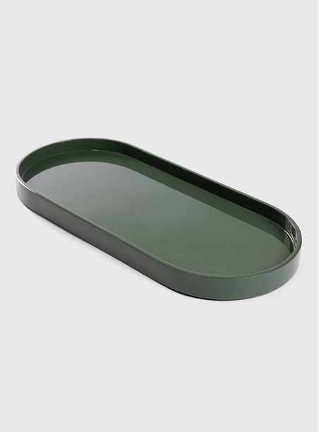 Bandeja composição oval Verde Amazonas