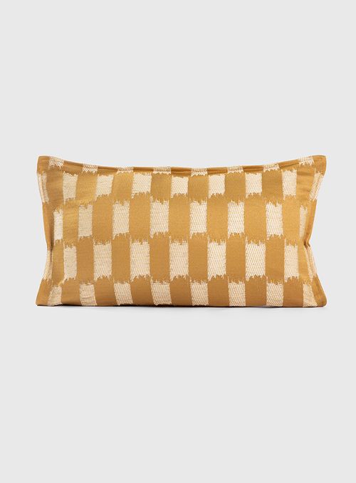 Almofada Ráfia Circo ocre