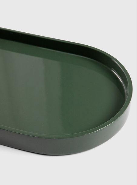 Bandeja composição oval Verde Amazonas