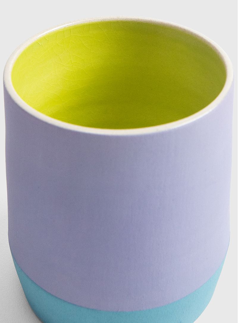 Colombina-copo-M---tricolor-Lilas---ceramica-alta-temperatura