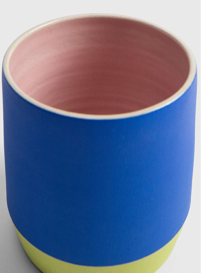 Colombina-copo-M---tricolor-Azul-Cobalto---ceramica-alta-temperatura