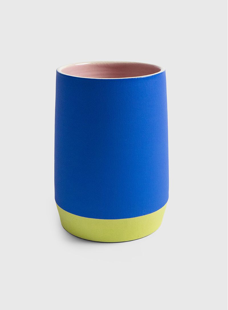 Colombina-copo---tricolor-Azul-Claro---ceramica-alta-temperatura