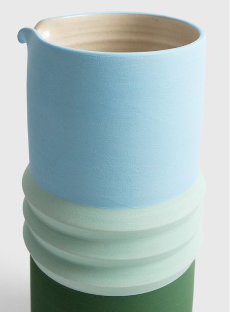 Jarra Colombina Sanfona Azul Claro, verde claro e militar